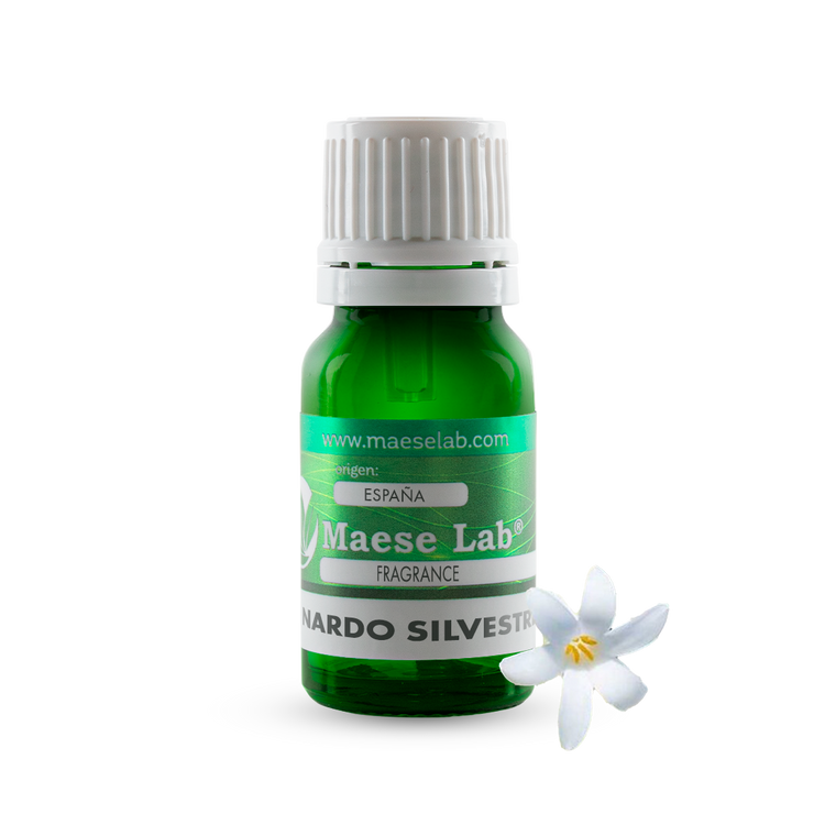 La Esencia Aromática o acorde de Nardo Silvestre, es utilizada como componente aromático en la fabricación de Perfumes Profesionales y Colonias.