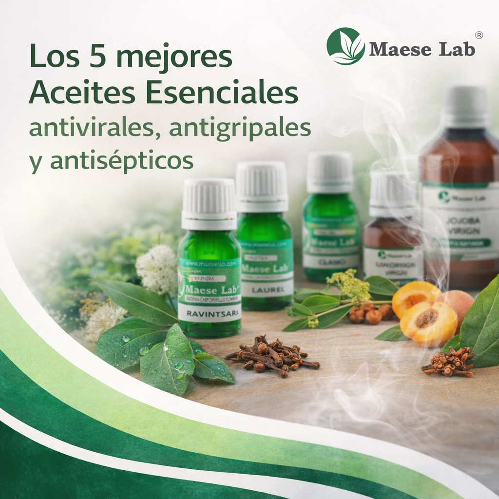 Los 5 mejores Aceites Esenciales antivirales, antigripales y antisépticos