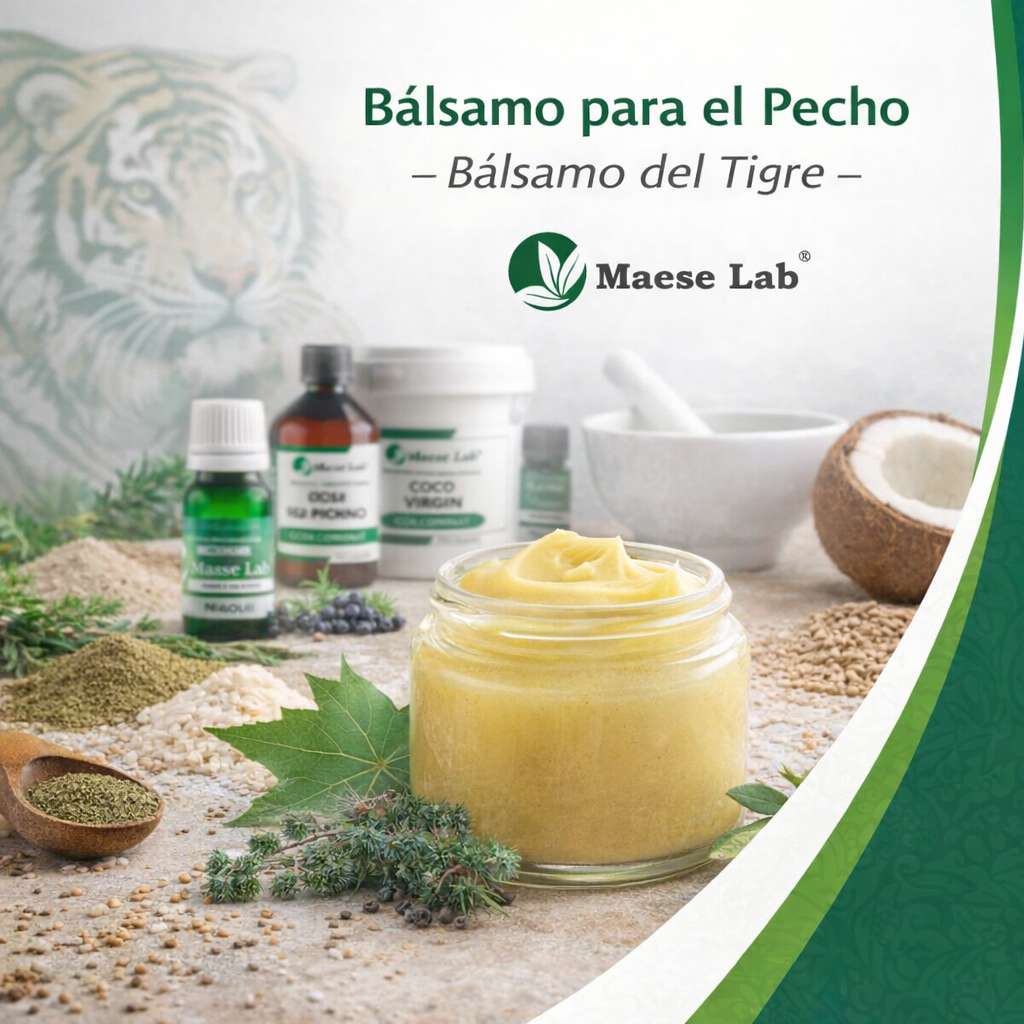 Receta de Bálsamo para el Pecho – Bálsamo del Tigre