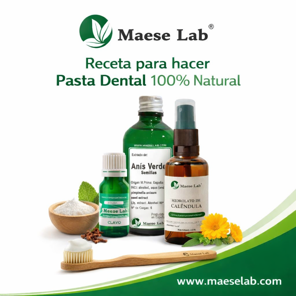 Receta para hacer Pasta Dental 100% natural