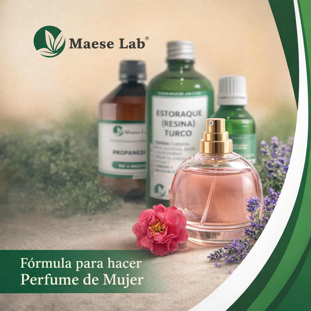 Fórmula para hacer Perfume de Mujer