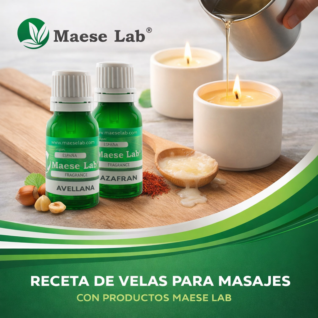 Cómo hacer velas con cera de soja para masajes, aromaterapia y decoración