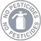 pestizidfreies Symbol