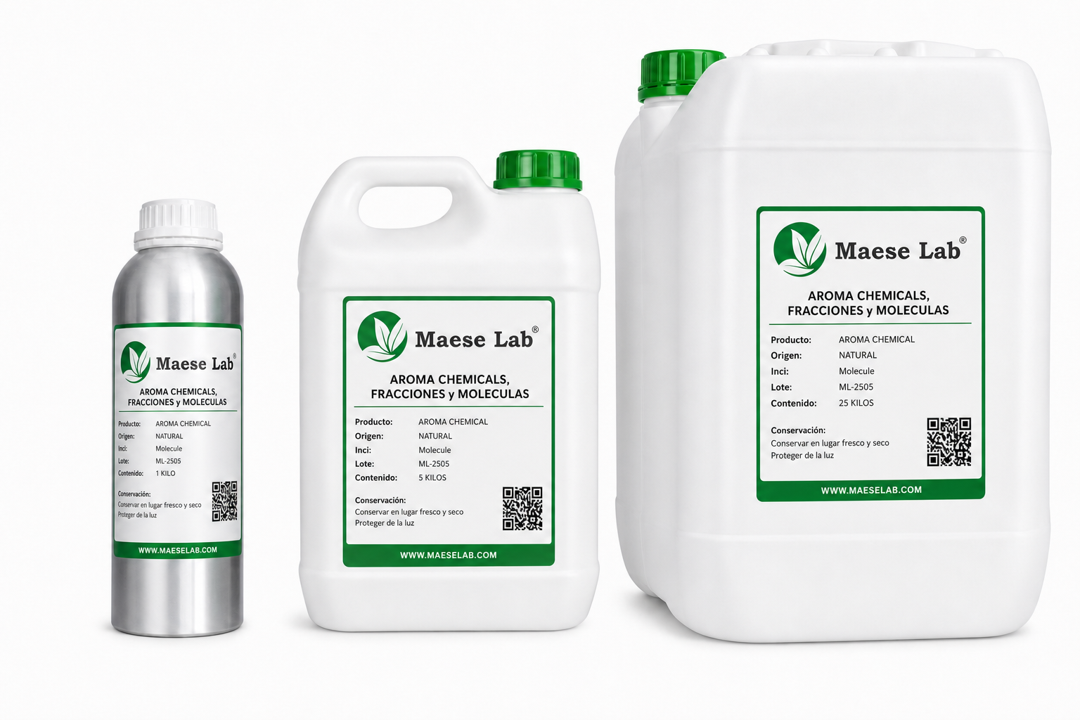 Aroma Chemicals, Fracciones y Moléculas