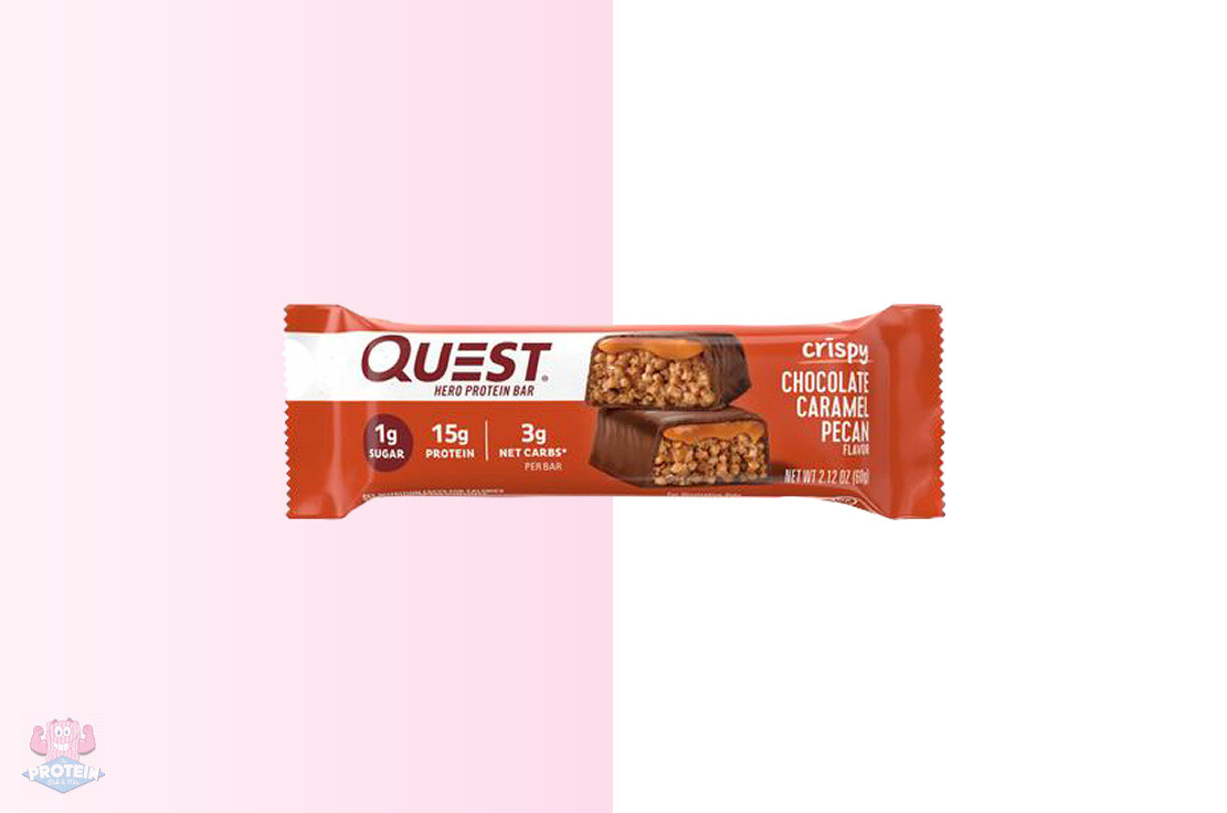 Quest Hero Bar - Chocolate Caramel Pecan Quest Hero Bar - Chocolate Caramel Pecan