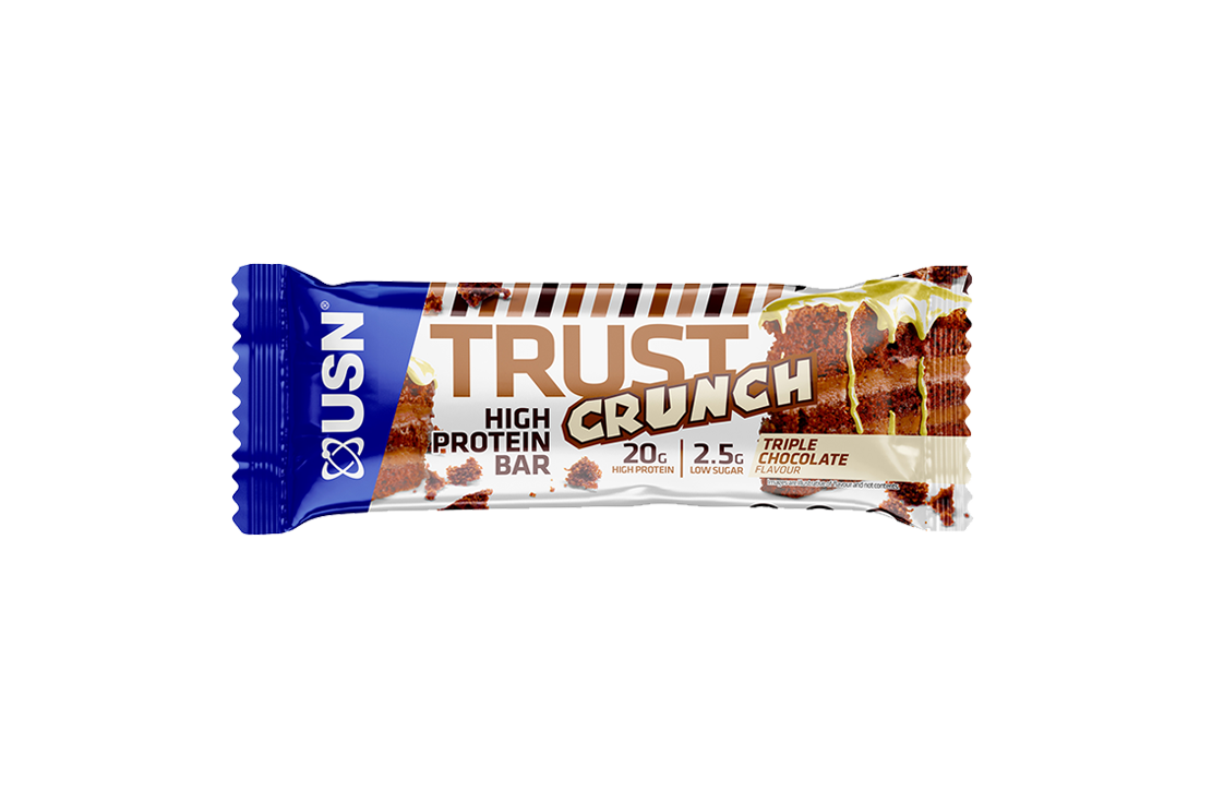 USN Trust Crunch Protein Bar - Triple Chocolate USN Trust Crunch Protein Bar - Triple Chocolate