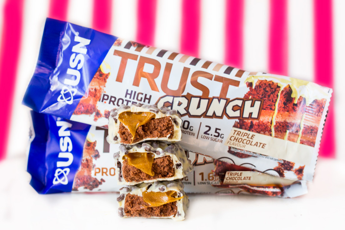 USN Trust Crunch Protein Bar - Triple Chocolate USN Trust Crunch Protein Bar - Triple Chocolate