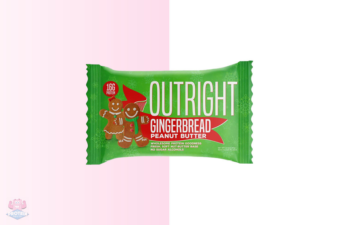 MTS Outright Bar - Gingerbread Peanut Butter **Best By 14/10/21** MTS Outright Bar - Gingerbread Peanut Butter **Best By 14/10/21**