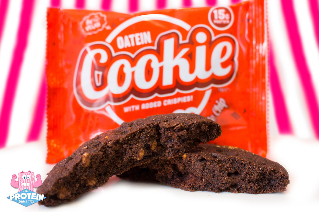 Oatein Vegan Protein Cookie - Double Choc Chip Oatein Vegan Protein Cookie - Double Choc Chip