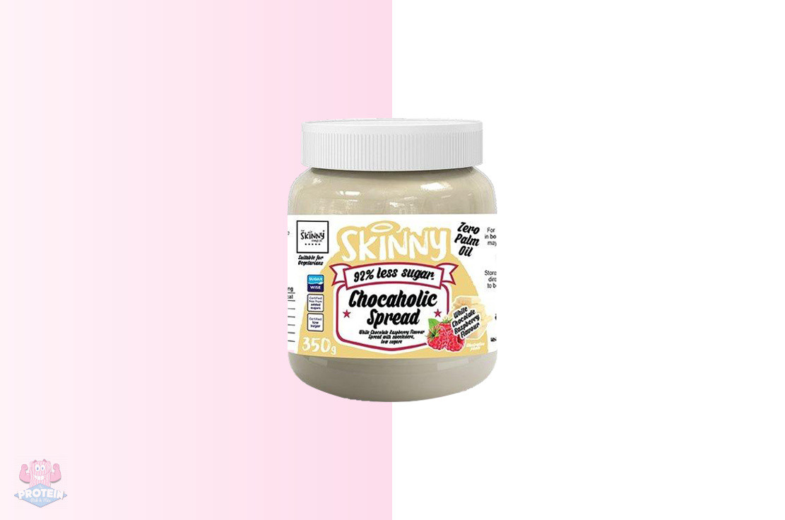 The Skinny Food Co. - White Choc Raspberry Spread **Best by 18/02/22** The Skinny Food Co. - White Choc Raspberry Spread **Best by 18/02/22**