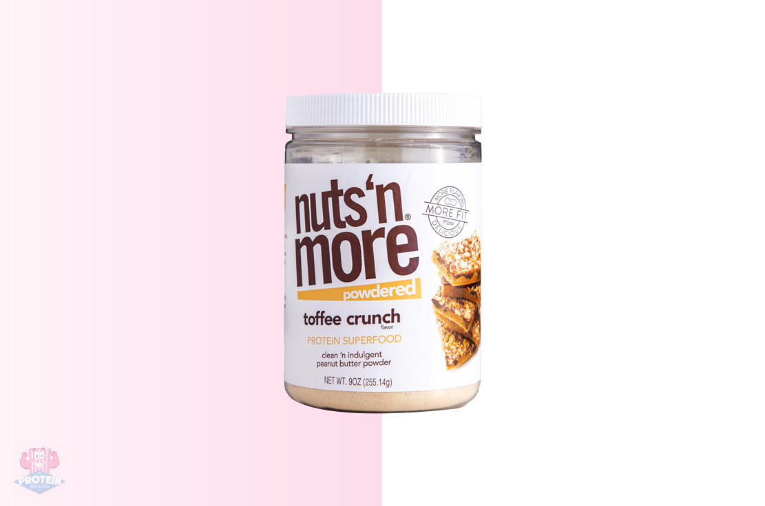 Nuts 'N More Powdered Toffee Crunch Peanut Butter - 247g Nuts 'N More Powdered Toffee Crunch Peanut Butter - 247g