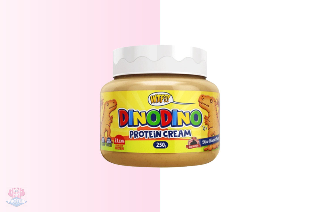 WTF 'Dino Dino' Protein Cream - 250g WTF 'Dino Dino' Protein Cream - 250g