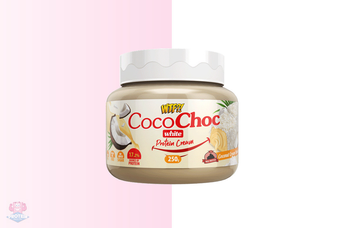 WTF 'CocoChoc White' Protein Cream - 250g WTF 'CocoChoc White' Protein Cream - 250g