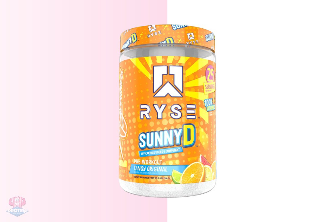 Ryse SunnyD™ Pre-Workout - Tangy Original (Orange) - The ...