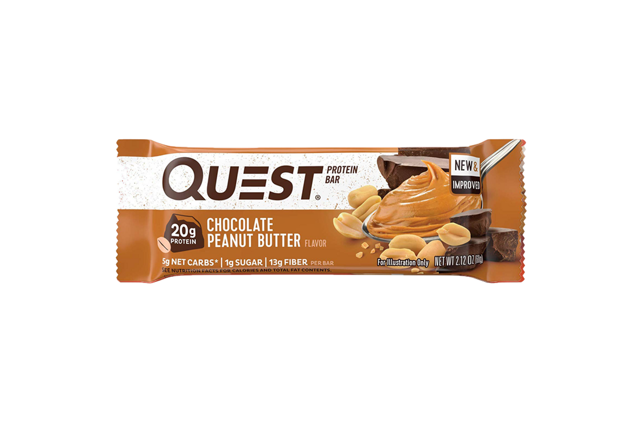 Quest Protein Bar Chocolate Peanut Butter Single Bars at The