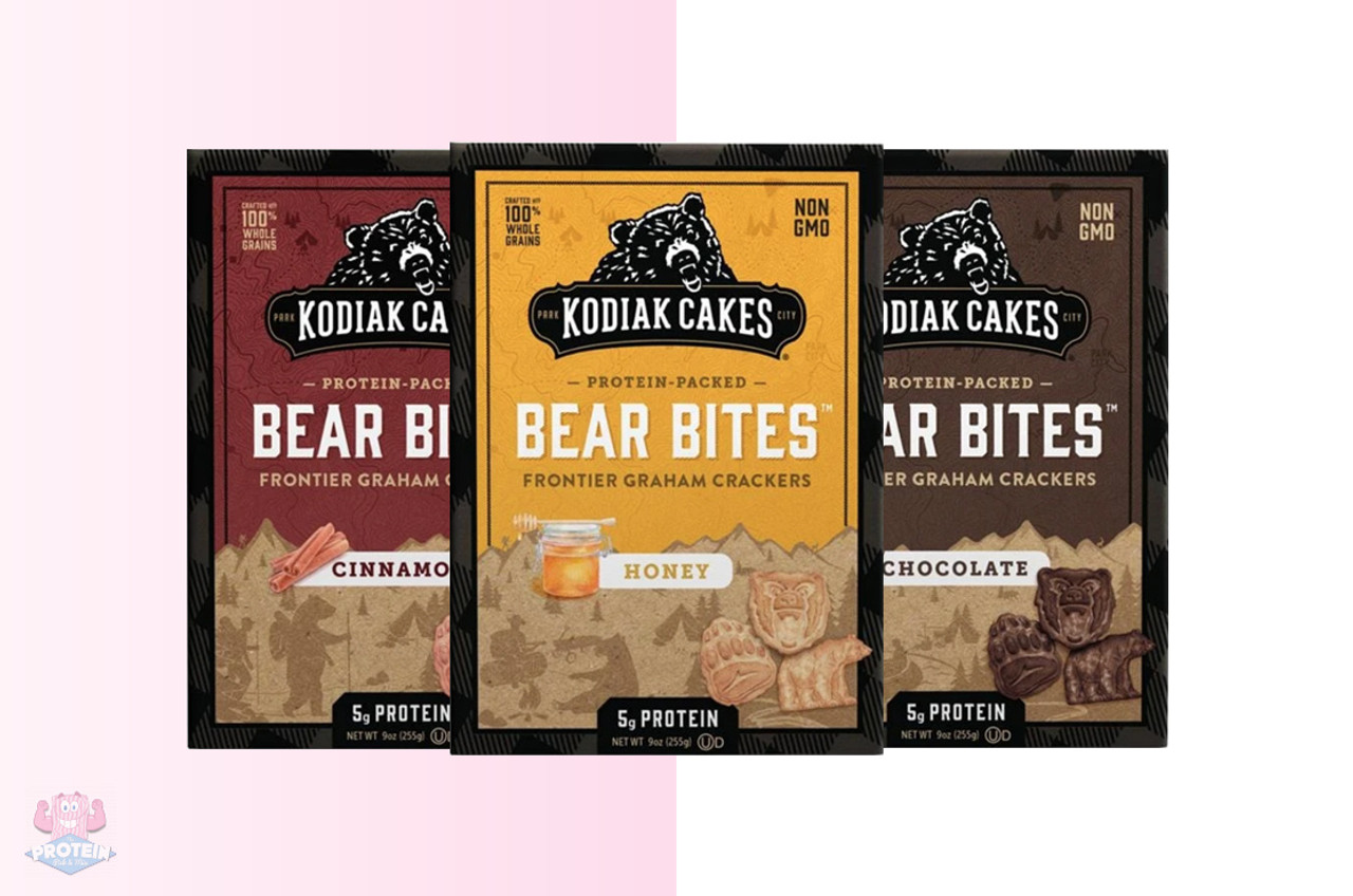 Kodiak Cakes Graham Cracker Bear Bites 255g - The Protein Pick and Mix UK