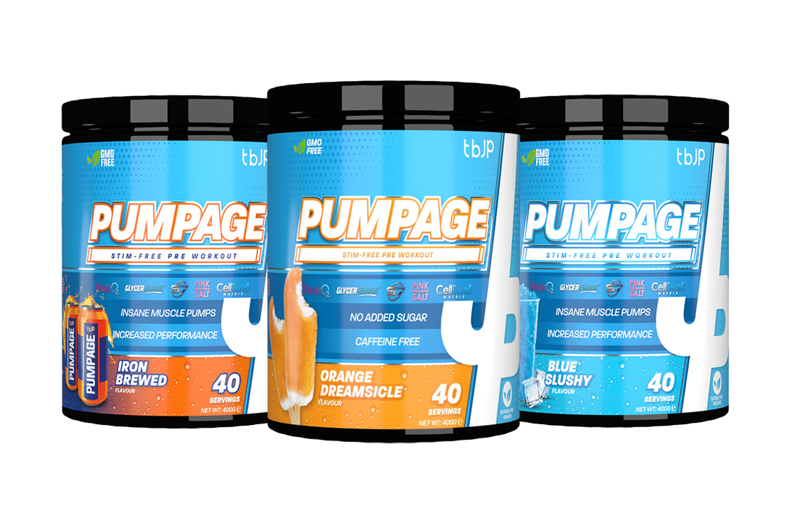 tbJP Pumpage Stim-Free Pre Workout (40 Servings) - The Protein