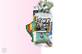 Actual Candy - Rainbow Sour Strips at The Protein Pick and Mix