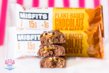 Misfits Vegan Chocolate Peanut Bar 