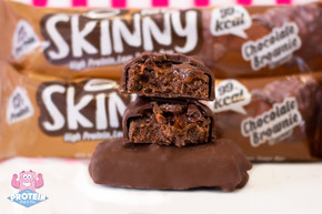 Skinny Food Co Duo Plant Based Vegan Chocolate Brownie Bar