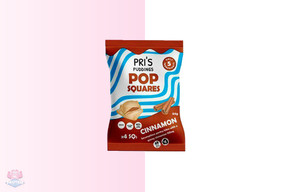 Pri's Puddings Pop Squares - Cinnamon at The Protein Pick and Mix