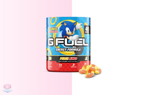 G FUEL Energy - Sonic Peach Rings at The Protein Pick and Mix