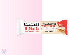 Misfits Plant-Based White Chocolate Speculoos Bar at The Protein Pick and Mix