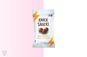 Knack-Snacks Crunchy Protein Balls - Milk Chocolate at The Protein Pick and Mix
