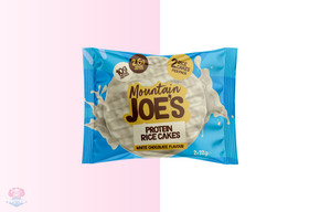 Mountain Joe's Protein Rice Cakes - White Chocolate at The Protein Pick and Mix