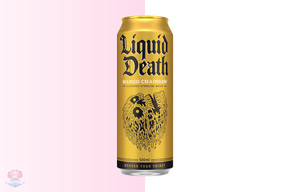 Liquid Death Sparkling Water - Mango Chainsaw at The Protein Pick and Mix