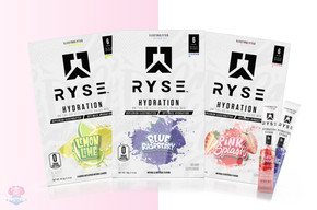 Ryse 'Hydration' Electrolyte Powder Mix Sticks - 6 Pack at The Protein Pick and Mix