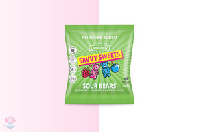 Double 'D' Savvy Sweets - Low Sugar Sour Bears at The Protein Pick and Mix
