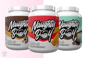 Naughty Boy 'ISO-9' Isolate Protein Powder 2kg at The Protein Pick and Mix