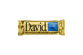 David Protein Bar - Chocolate Chip Cookie Dough 62g at The Protein Pick & Mix UK