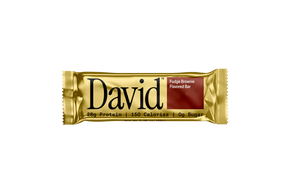 David Protein Bar - Fudge Brownie 62g at The Protein Pick & Mix UK