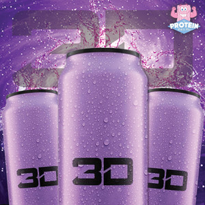 Brand new grape-tastic Purple 3D Energy flavour!