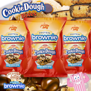 AP Prime Bites Protein Brownies latest and greatest Cookie Dough Bites® collab flavour is here!