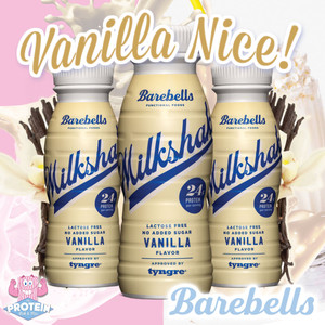 Trust Barebells to do Vanilla RIGHT! Their new Vanilla Milkshake is in the Mix now
