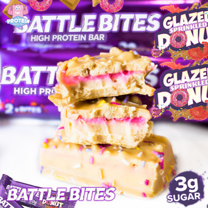 A (Glazed, Sprinkled) Donut worth a bit of a BATTLE over!