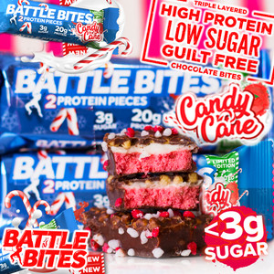 ...and you thought Xmas only came once a year?! Time to unwrap *Ltd Edition* Candy Cane Battle Bites