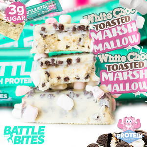White Chocolate meets Marshmallows with an Oreo crunch? We'll 'toast' to that!