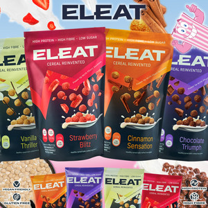 Eat ELEAT, train, repeat! Delicious & Nutritious Eleat Cereal has arrived!