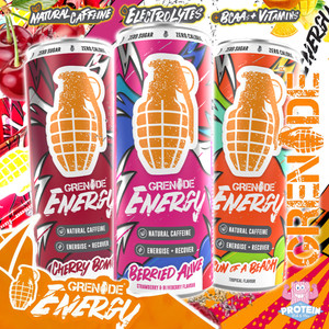 Here comes the...BOOM! Grenade Energy is BACK!