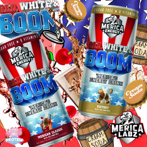'Merica Energy is back with a BOOM this Christmas! 'Victory' and 'Merican Classic' in the Mix now
