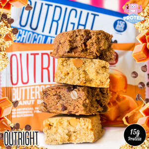 Not one but *TWO* OUTRIGHT tasty new flavours for Marc Lobliner's OUTRIGHT bars!