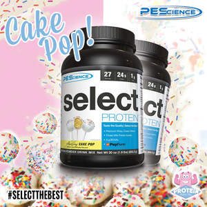 PEScience have given us a Cake flavour that really... POPS! Cake Pop in the Mix now!