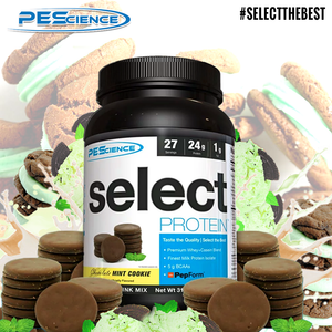 Protein Amaze-MINT! PEScience SELECT Chocolate Mint Cookie joins the bestselling shake range