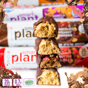Get even MORE 'pumped for plant'! PhD's New & Improved plant-based bars are here!