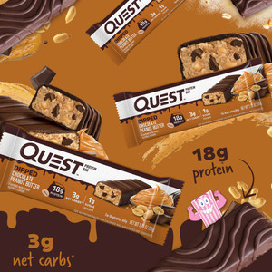 This way to peanut butter lovers perfection... Dipped Chocolate PB Quest is here!