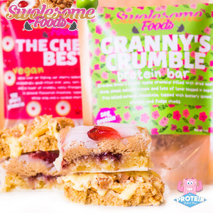 Swolesome 'Cherry Best' and 'Granny's Apple Crumble' are fresh-baked and ready to be 'picked!'